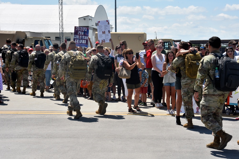 Wisconsin Guard unit returns from Africa deployment