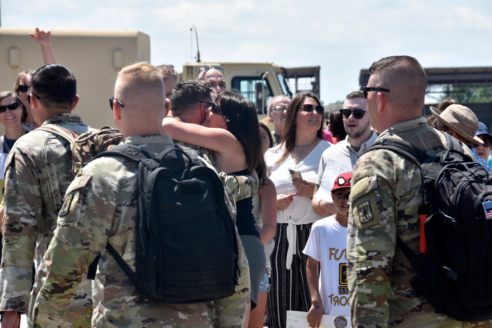 Wisconsin Guard unit returns from Africa deployment