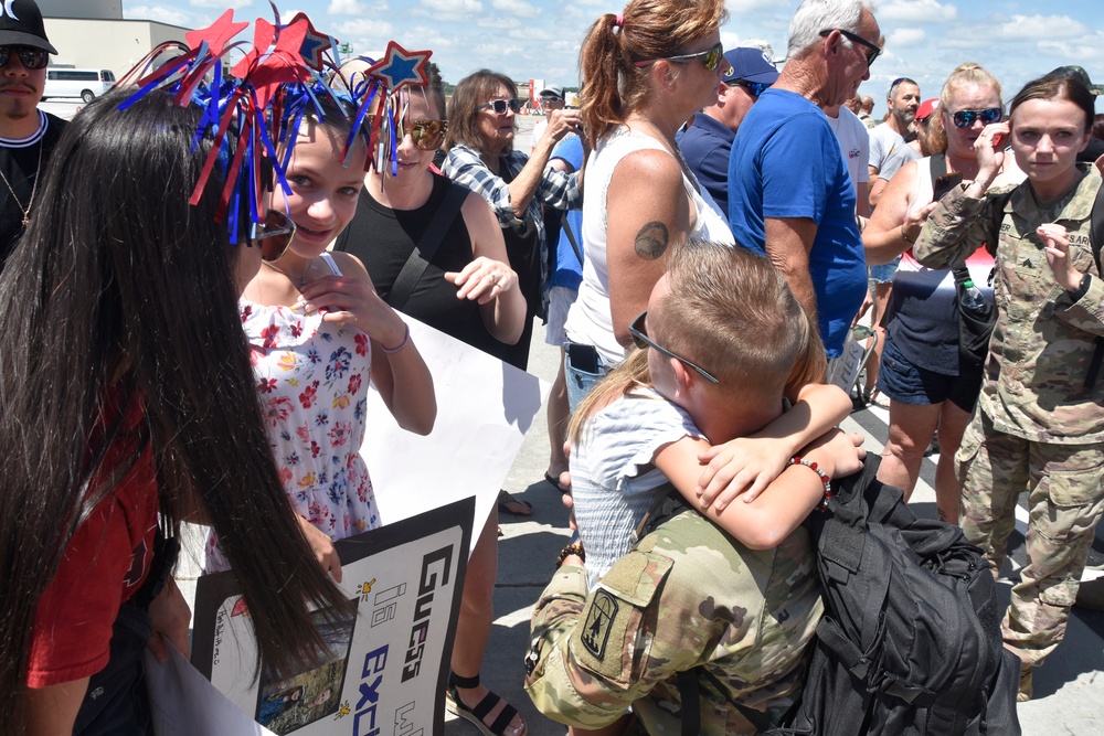 Wisconsin Guard unit returns from Africa deployment