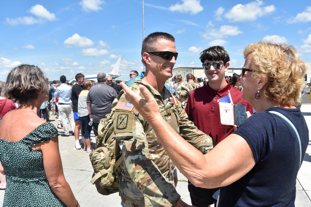 Wisconsin Guard unit returns from Africa deployment