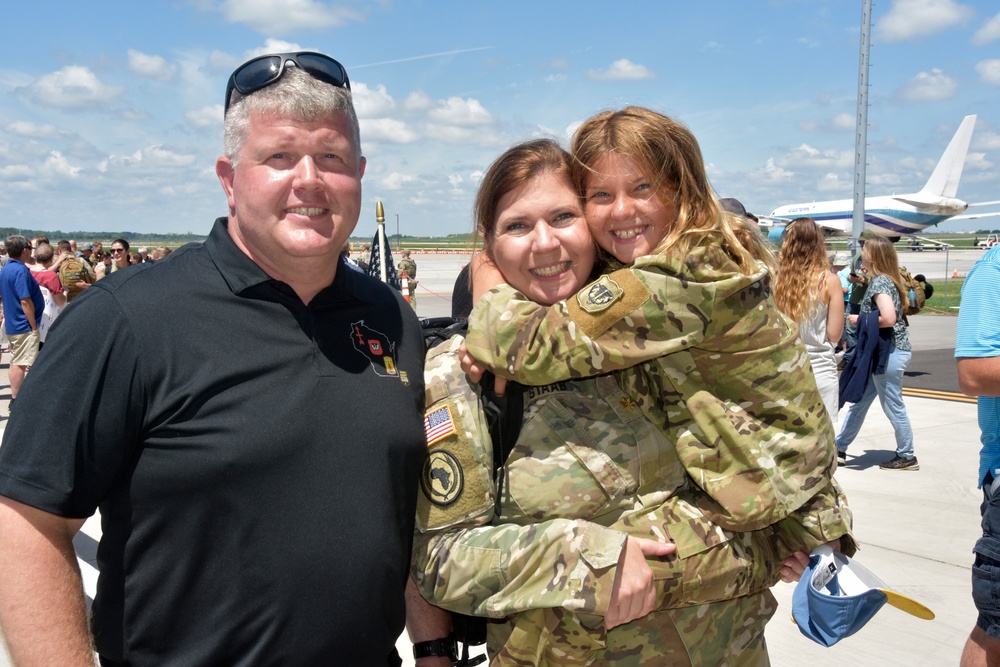 Wisconsin Guard unit returns from Africa deployment