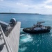 USS Manchester Departs Guam