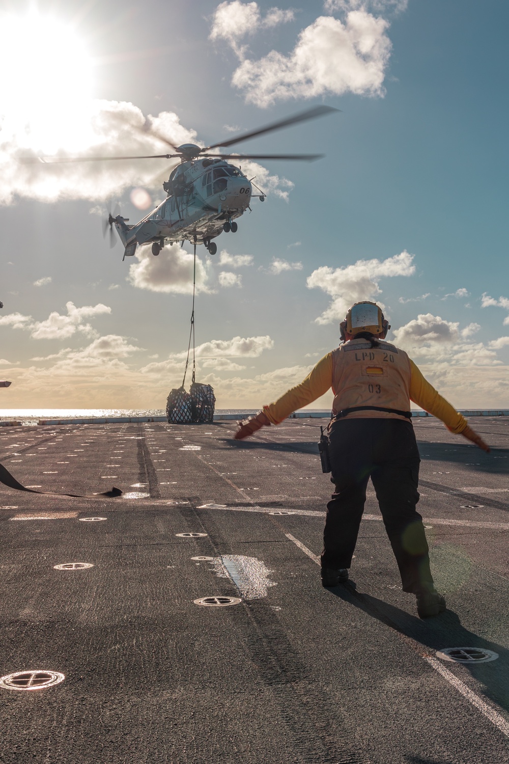 RAS aboard USS Green Bay