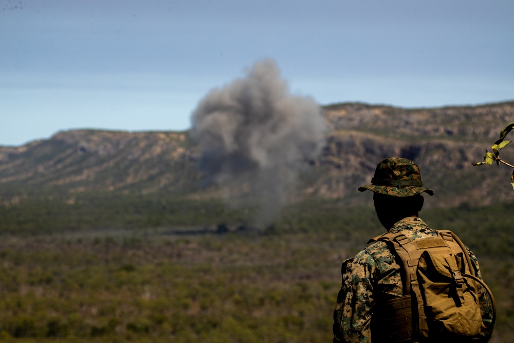 MRF-D Marines, Australian Army Soldiers call for ATACMS fire
