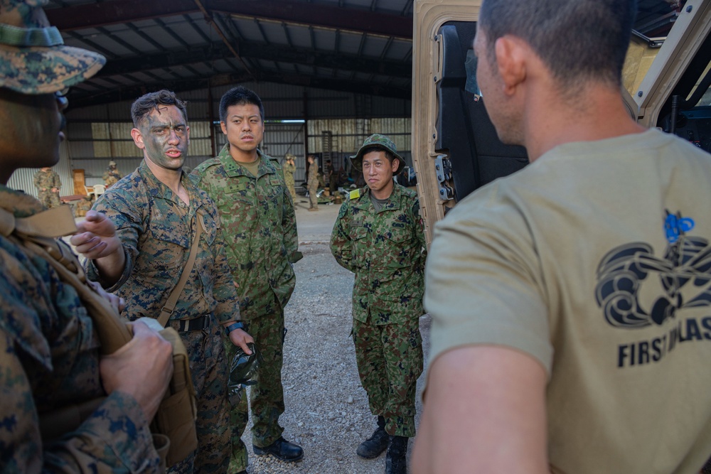 CLB 31 Conducts Medical Training During Talisman Sabre 23