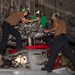 USS Carl Vinson (CVN 70) Sailors Perform Aircraft Maintenance in the Pacific Ocean