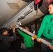 USS Carl Vinson (CVN 70) Sailors Perform Aircraft Maintenance in the Pacific Ocean