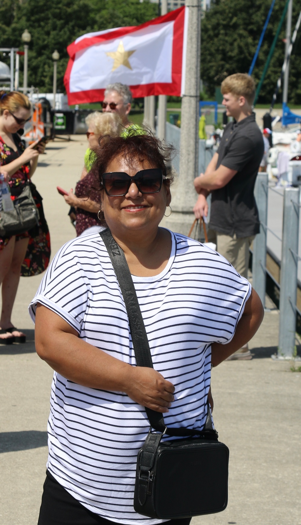 Illinois National Guard Gold Star Families Enjoy Chicago Fire Boat Tour and Each Other