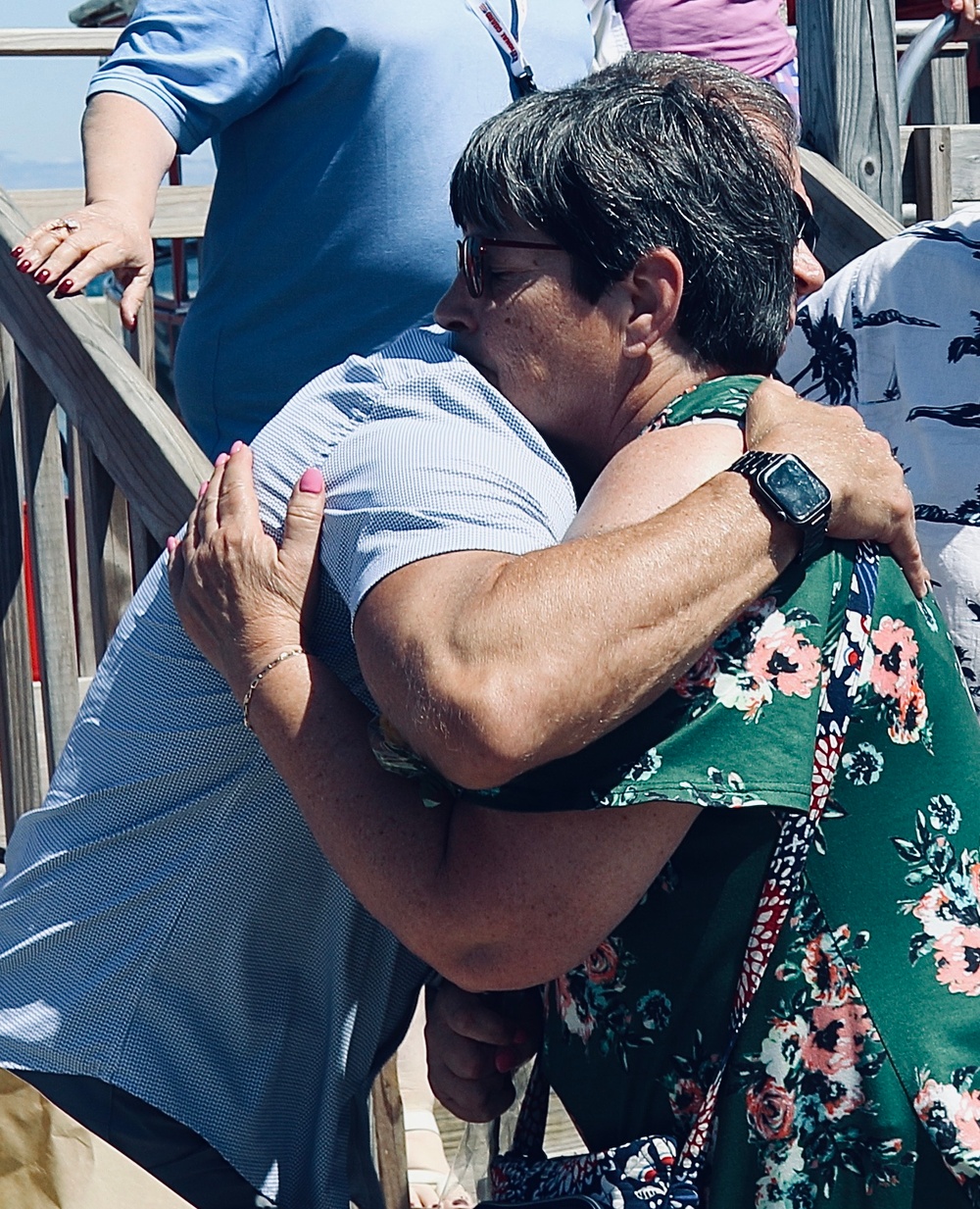 Illinois National Guard Gold Star Families Enjoy Chicago Fire Boat Tour and Each Other