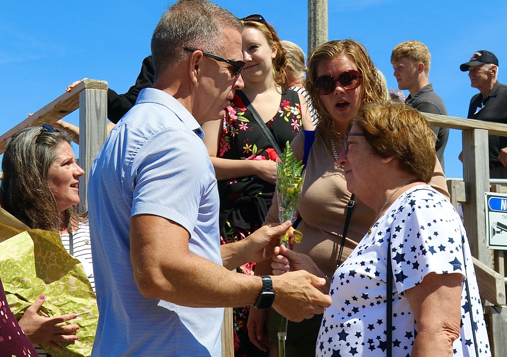 Illinois National Guard Gold Star Families Enjoy Chicago Fire Boat Tour and Each Other