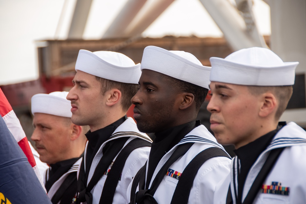 USS Ronald Reagan (CVN 76) celebrates the ship’s 20th anniversary of commissioning