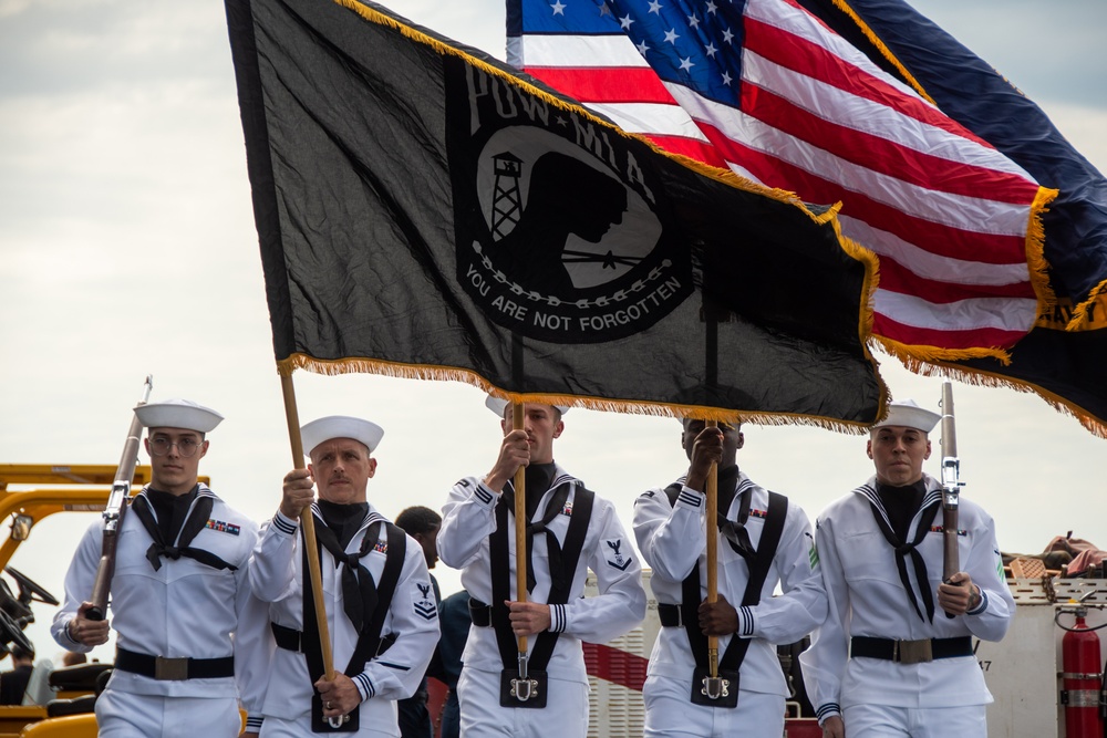 USS Ronald Reagan (CVN 76) celebrates the ship’s 20th anniversary of commissioning