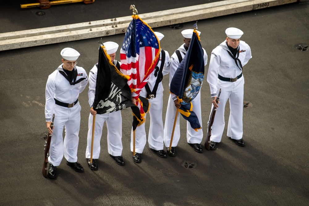 USS Ronald Reagan (CVN 76) celebrates its 20th anniversary