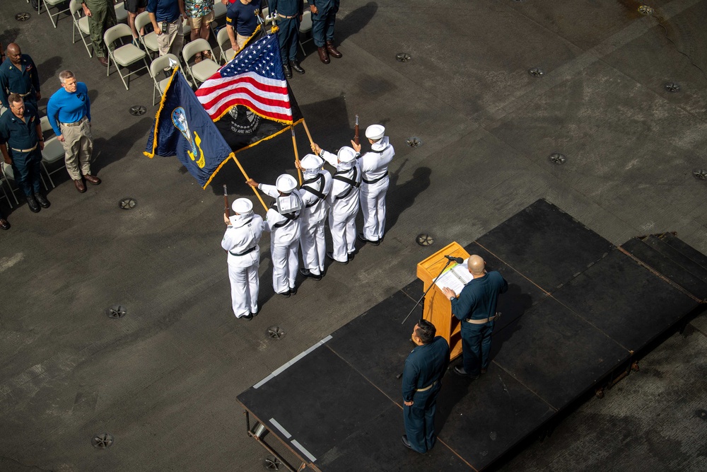 USS Ronald Reagan (CVN 76) celebrates its 20th anniversary