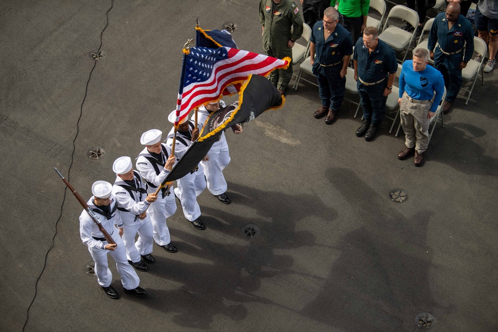 USS Ronald Reagan (CVN 76) celebrates its 20th anniversary