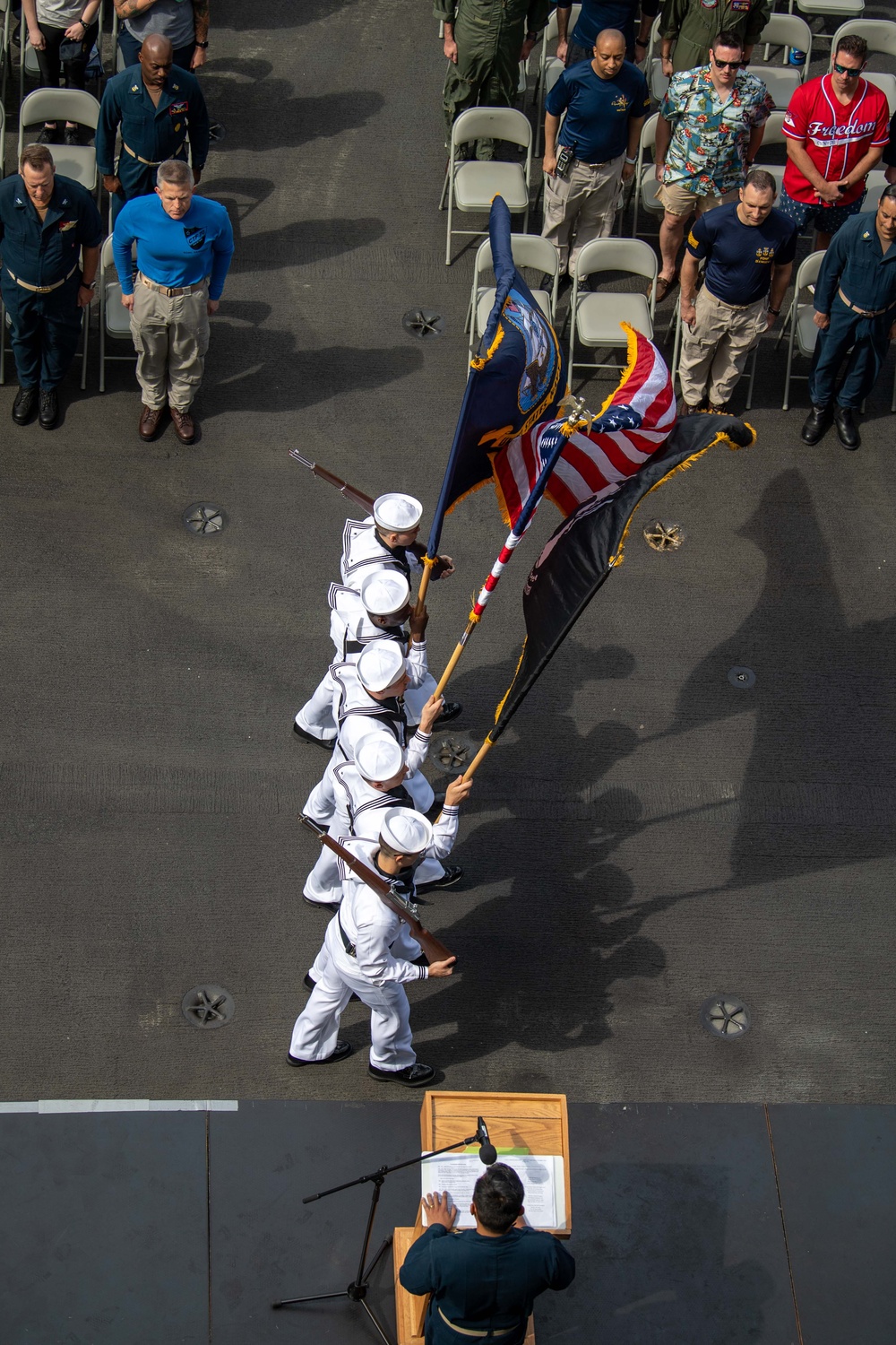 USS Ronald Reagan (CVN 76) celebrates its 20th anniversary