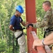Keystone State ChalleNGe Academy rappel confidence course