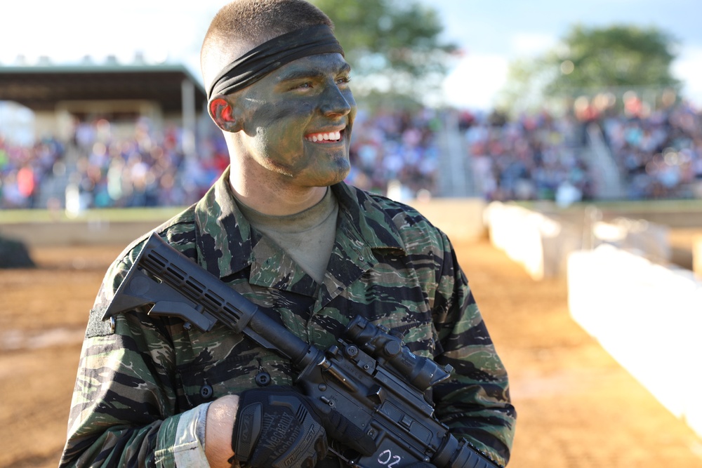 Pennsylvania National Guard Ambassador Demonstration Team at Lebanon County Fair