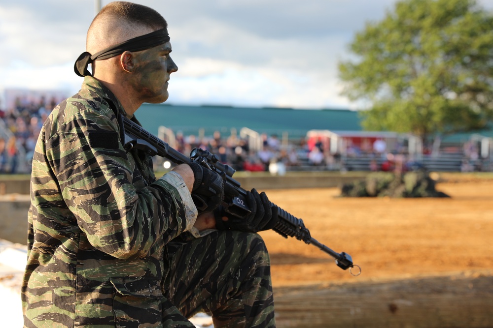 Pennsylvania National Guard Ambassador Demonstration Team at Lebanon County Fair