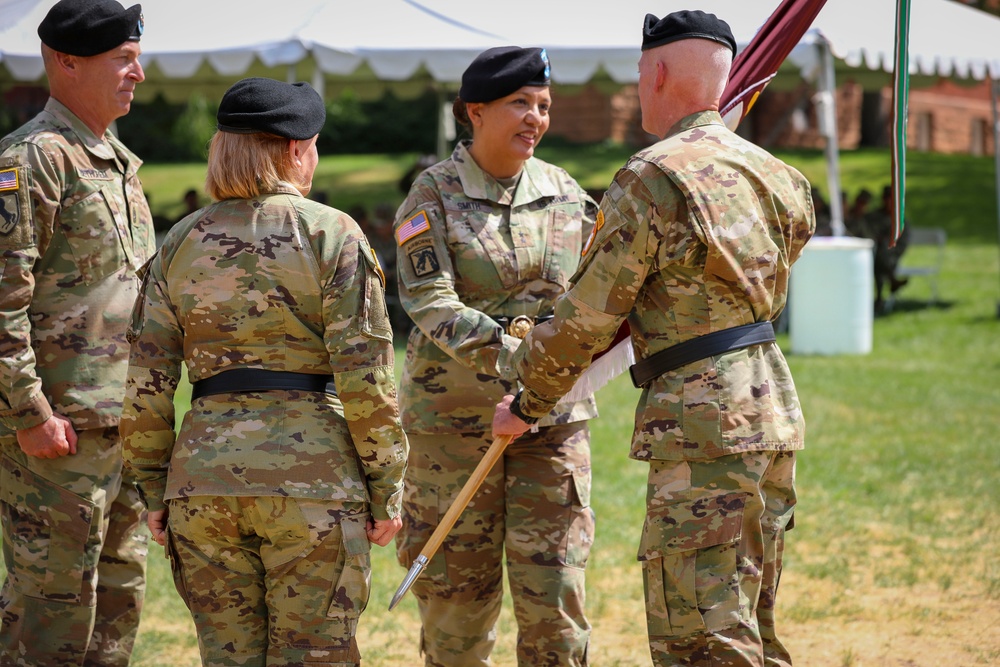 807th Medical Command (Deployment Support) Change of Command Ceremony