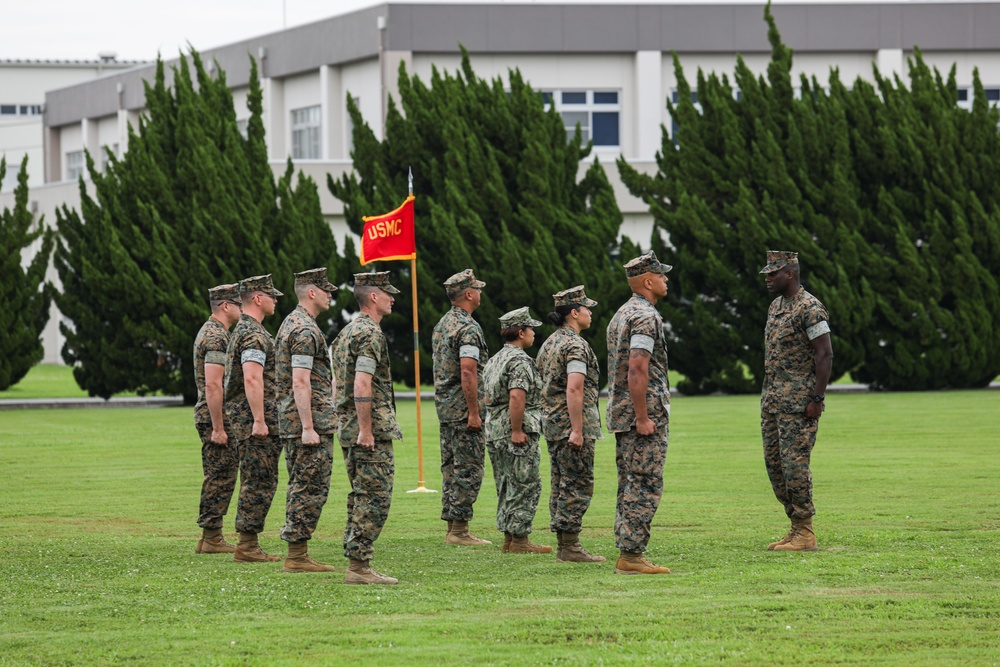 Marine Corps Air Station Iwakuni Sergeant Major Relief Ceremony