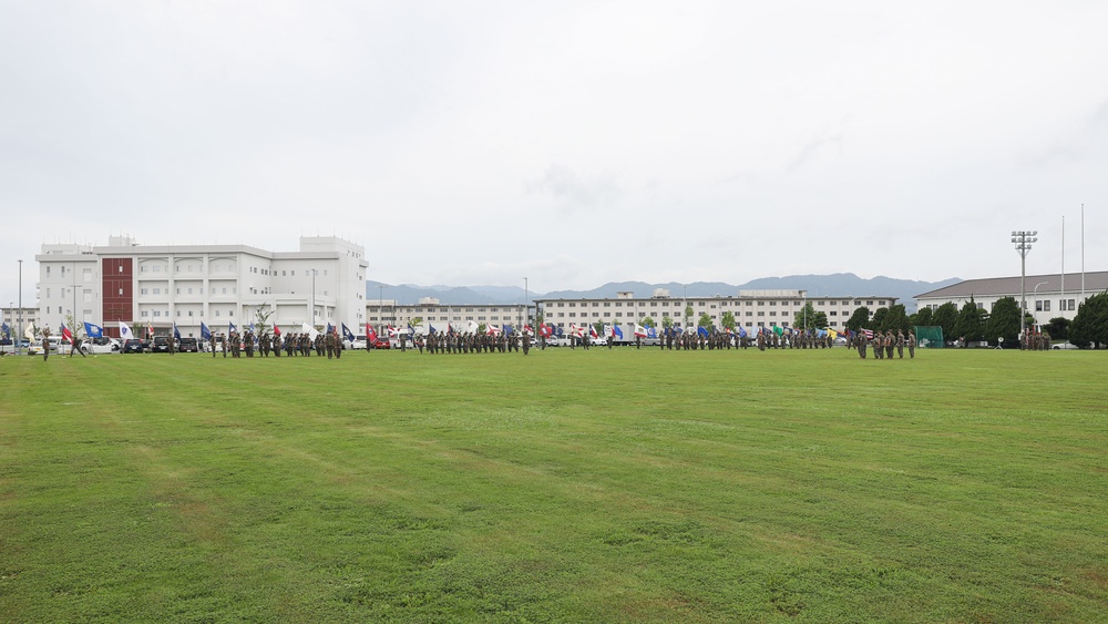 Marine Corps Air Station Iwakuni Sergeant Major Relief Ceremony