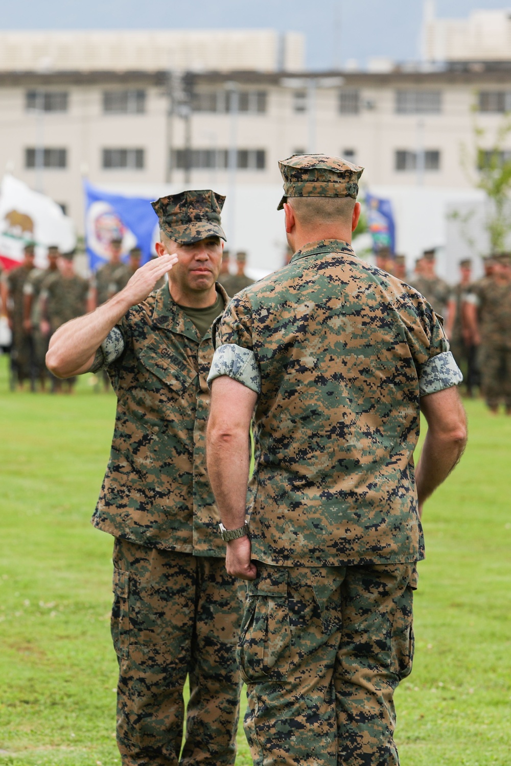 Marine Corps Air Station Iwakuni Sergeant Major Relief Ceremony