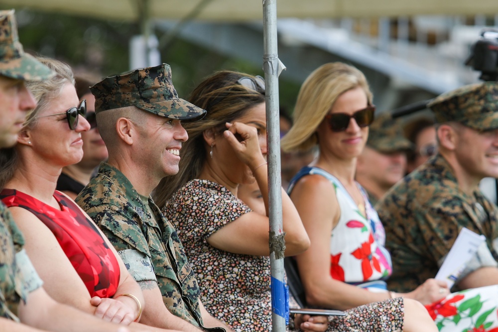 Marine Corps Air Station Iwakuni Sergeant Major Relief Ceremony