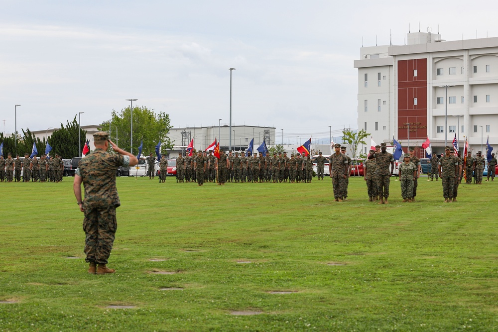 Marine Corps Air Station Iwakuni Sergeant Major Relief Ceremony
