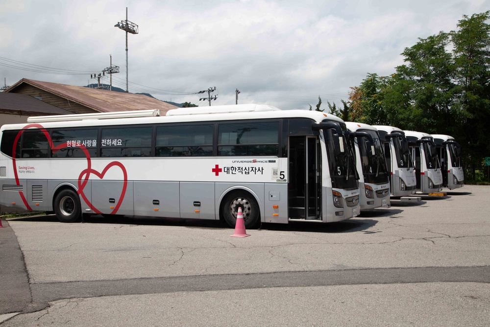 Korean Red Cross Blood Drive