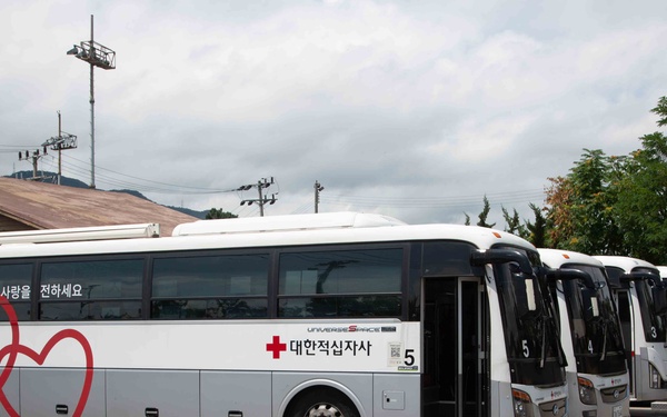Korean Red Cross Blood Drive