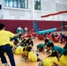 PIEF Korean-American Summer School Children Participate in Recreational Activities at Burke Fitness Center
