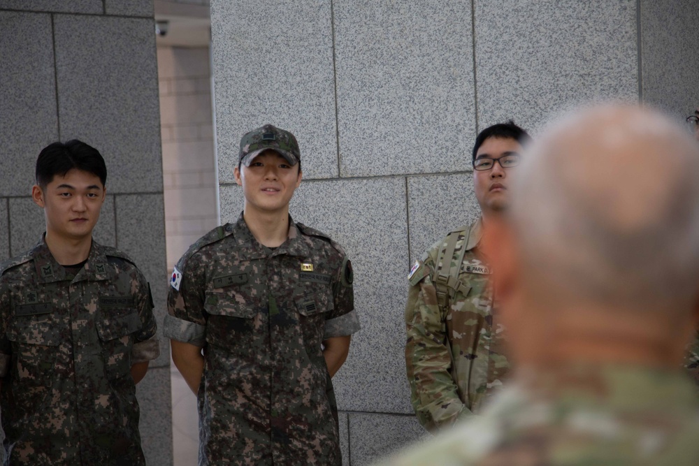 ROK-US Army chaplains partner for unit ministry training at Korean historic sites