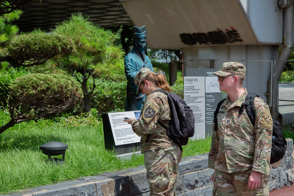 ROK-US Army chaplains partner for unit ministry training at Korean historic sites