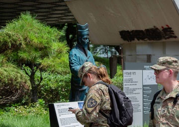 ROK-US Army chaplains partner for unit ministry training at Korean historic sites