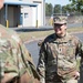 Leadership of the 62nd Medical Brigade, U.S. Army, visit the 144th Area Support Medical Company at Camp Rocky during Talisman Sabre 2023