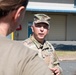 Commander of the 62nd Medical Brigade visits the soldiers of the 144th Area Support Medical Company at Camp Rocky during Talisman Sabre 2023