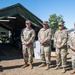 62nd Medical Command, U.S. Army, leadership visits soldiers of the 144th Area Support Medical Company, UTANG, at Camp Rocky during Talisman Sabre