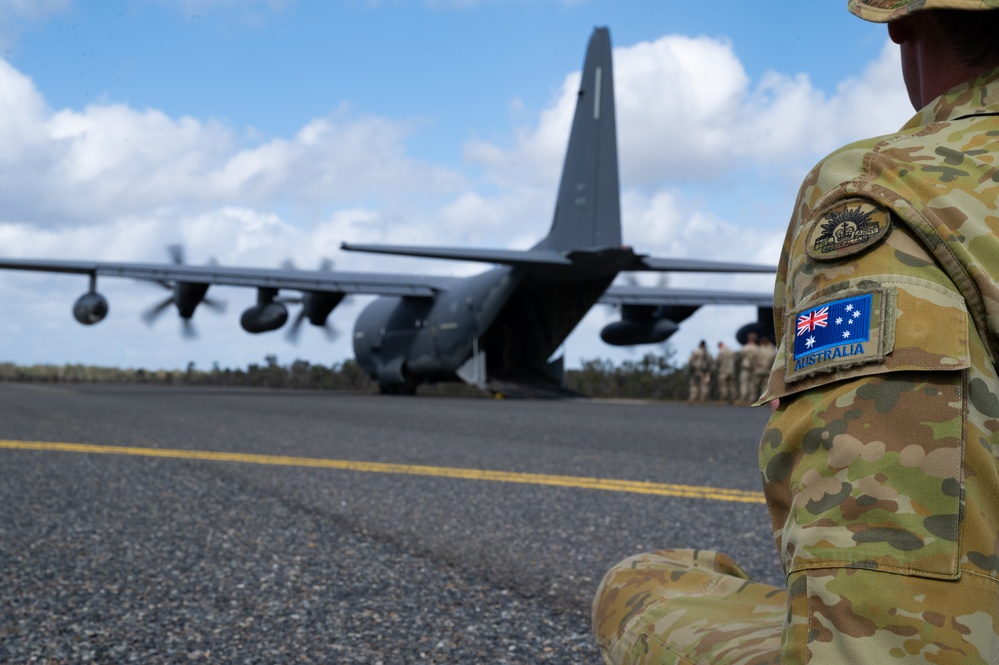 Talisman Sabre 23 | Australian Army, 353rd SOW, and U.S. Army HIMARS transport