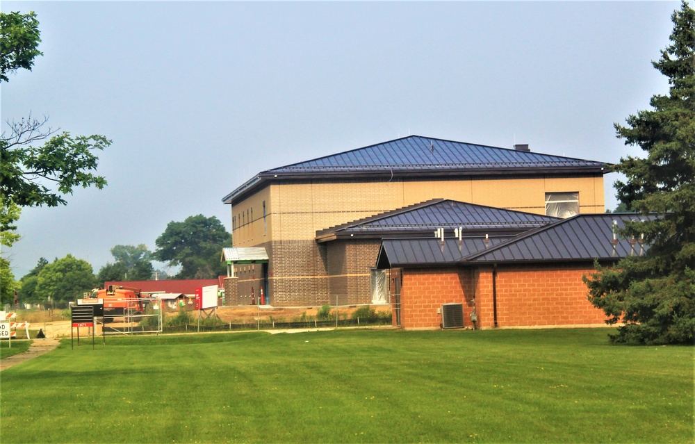 July 2023 construction operations of $11.96 million transient training brigade headquarters at Fort McCoy