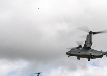 U.S. Marines participate in air assault for Talisman Sabre 23