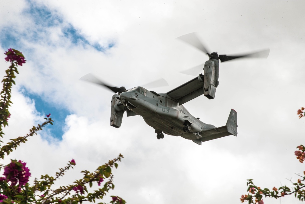 U.S. Marines participate in air assault for Talisman Sabre 23