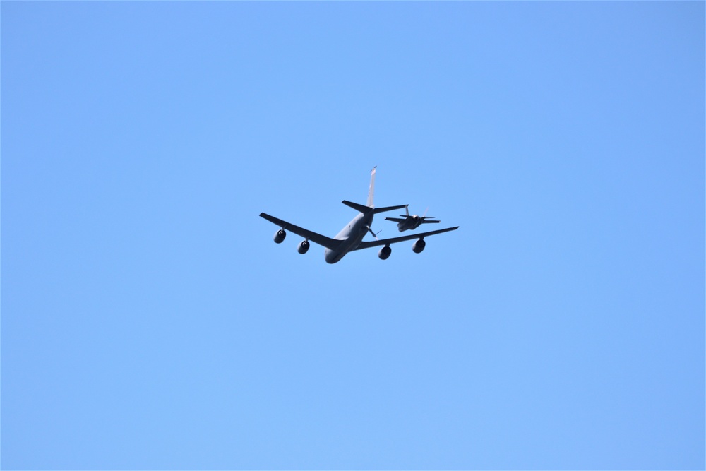 Wisconsin Air National Guard aircraft, crews conduct training practice in Fort McCoy airspace