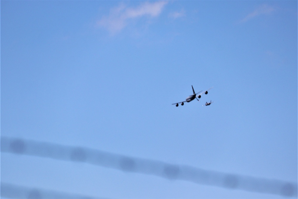 Wisconsin Air National Guard aircraft, crews conduct training practice in Fort McCoy airspace