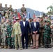 Deputy Prime Minister Richard Marles and Secretary of Defense Lloyd Austin review Talisman Sabre at Lavarack Barracks