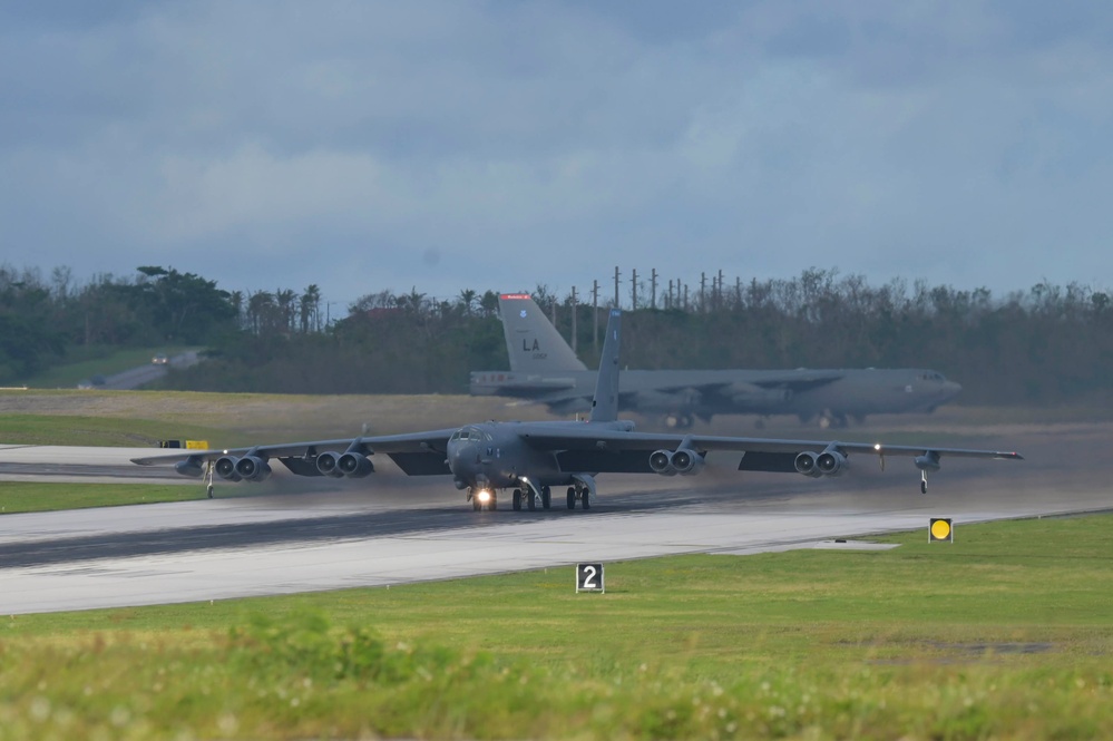 B-52s test command and control in multilateral exercise