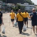 Sailors Assigned to USS Milius Participate in Yuigahama Beach Cleanup