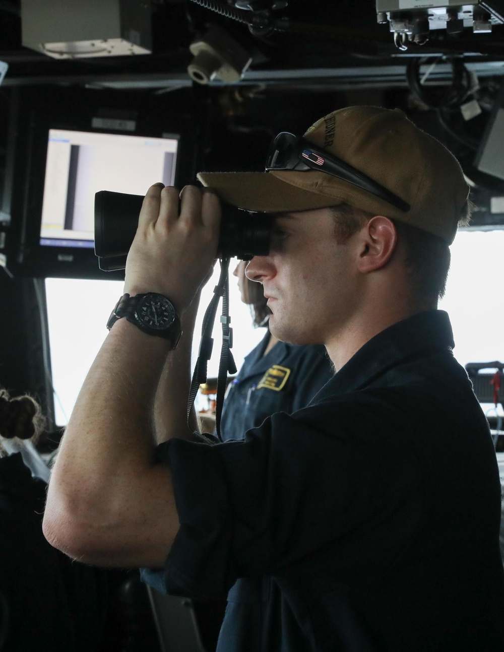 USS Thomas Hudner, USS McFaul Patrol Strait of Hormuz