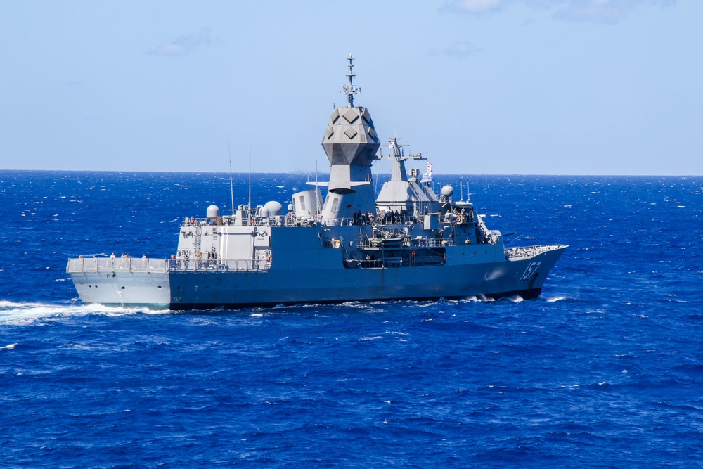 HMAS Perth (FFH 157) Participates in Talisman Sabre 2023