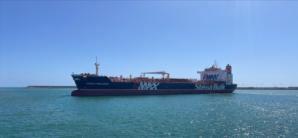 MV STENA POLARIS ARRIVES IN ROTA